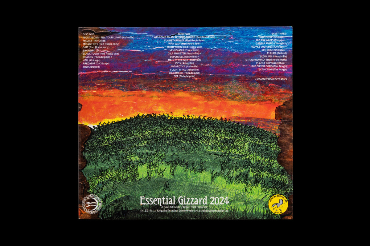 KING GIZZARD AND THE LIZARD WIZARD - ESSENTIAL GIZZARD 2024: YOUR EYES DECEIVE YOU, VOLUMES ONE & TWO (ANCD 003/004)